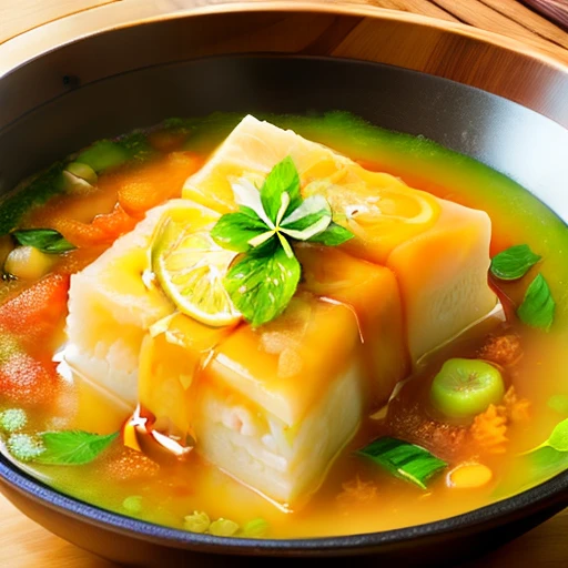 Một con mèo có cánh lông dài đang bay