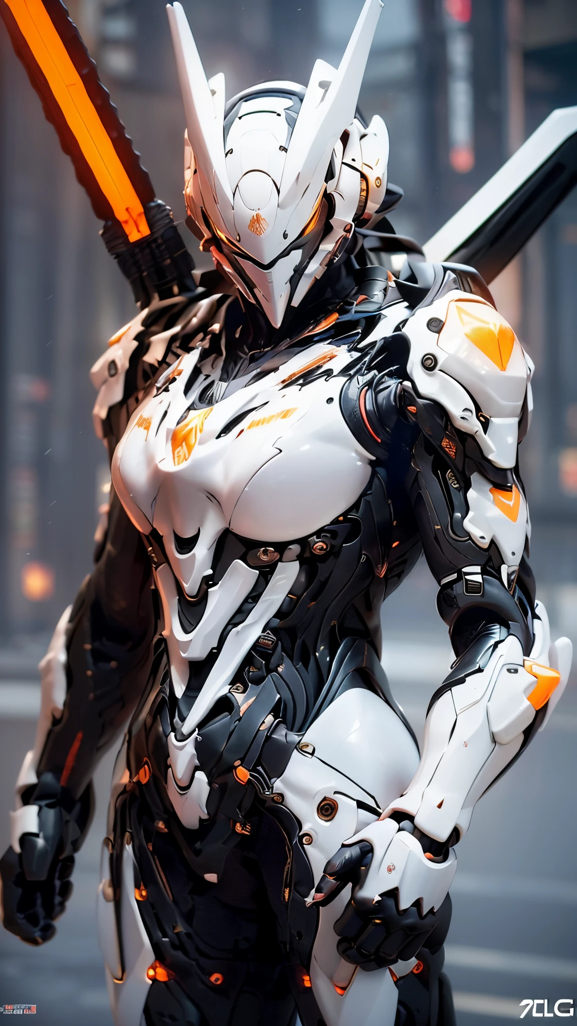 ((Calidad superior, 8K, obra maestra: 1.3)), (1 mechanical girl: 1.5), cuerpo completo, con pechos enormes Solo, cintura delgada, muslos gruesos, (Juntas mecanicas: 1.2), (mechanical limbs: 1.1), (Blood Vessels Attached to Tubes), (Mechanical vertebrae attached to the back), (Mechanical neck attached to neck), Luces blindadas, Espejo de cabeza mecha, (brazo brillante: 1.5), (ojos laser: 1.5), ojos feroces, lunares debajo de los ojos, postura de combate, la espalda
color, HDR, trazado de rayos, NVIDIARTX, super resolution, irreal 5, subsurface dispersion, texturas PBR, Postprocesamiento, Anisotropic filtering, profundidad de campo, Maximum Sharpness and Acutance, Regla de los tercios, 16k crudo, (Luminous Particle: 1.4), CG extremadamente detallado, fondo de pantalla de unidad 8k, 3D, cinematic lighting, Lente Vires, reflexiones, Sharp focus, Arte Ciberpunk, Realista, illustration CG muy detallada, extremadamente delicado y hermoso, cinematic light, (Realista: 1.5), (fondo oscuro:1.5), dynamic angle, obra maestra, Mejor calidad, hiper detalle, illustration, detalle luz, dramatic_Sombra,face Sombra, Detalle extra, Better presentation, (NSFW:0.9)
