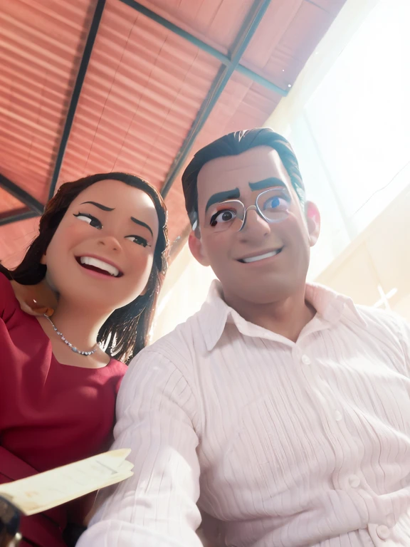 You could improve the eyes and put black glasses on them