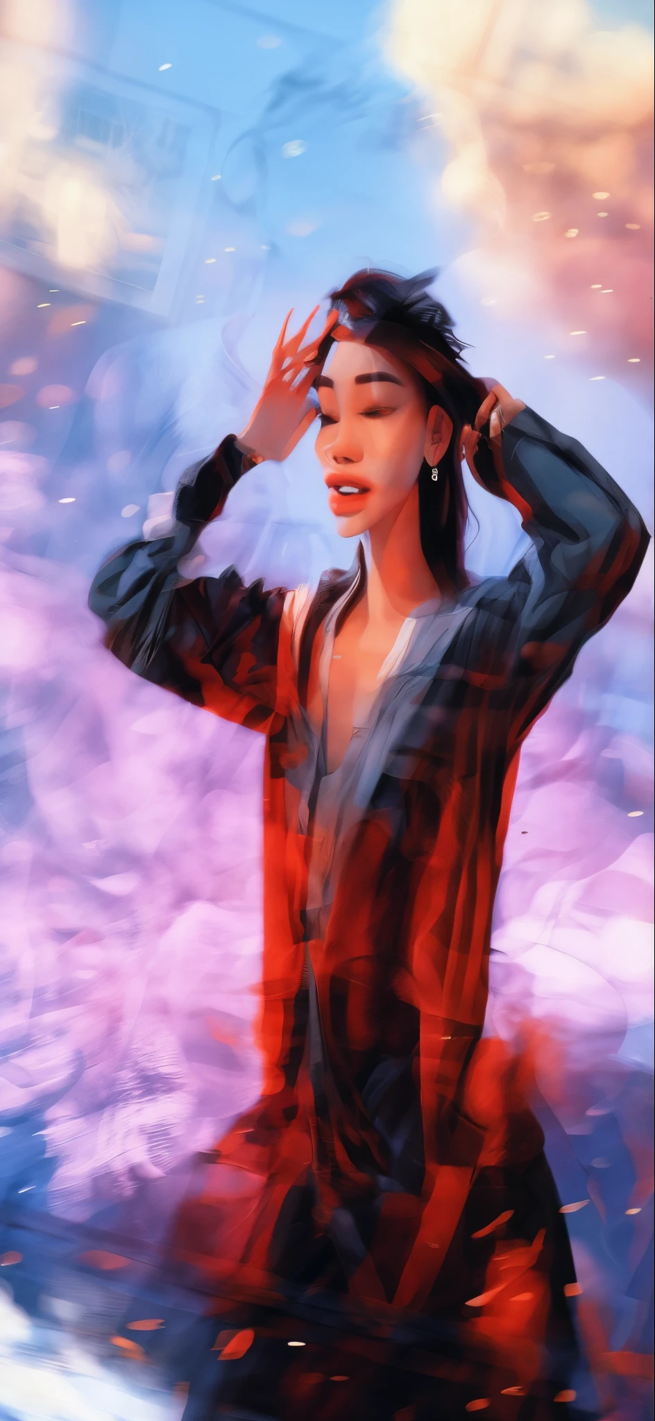 Samdoesart,Jolie Anjelina,(best quality,4k,Altas,master part:1.2),ultra-detalhado,(fantasia,imagination:1.1),magical powers, Enchanting scenery,Fairytale setting, ethereal beauty, cores vibrantes,Atmosfera misteriosa, Mystical creatures, Dreamscapes, elementos extravagantes,Creative compositions, narrativa cativante, extraordinary details, intricate patterns, detalhes intrincados,anime vibes,personagens imaginativos, dramatic lighting, cenas sobrenaturais,Fantastic Beings, Magical transformations, Floresta Encantada, ethereal light, magical aura.