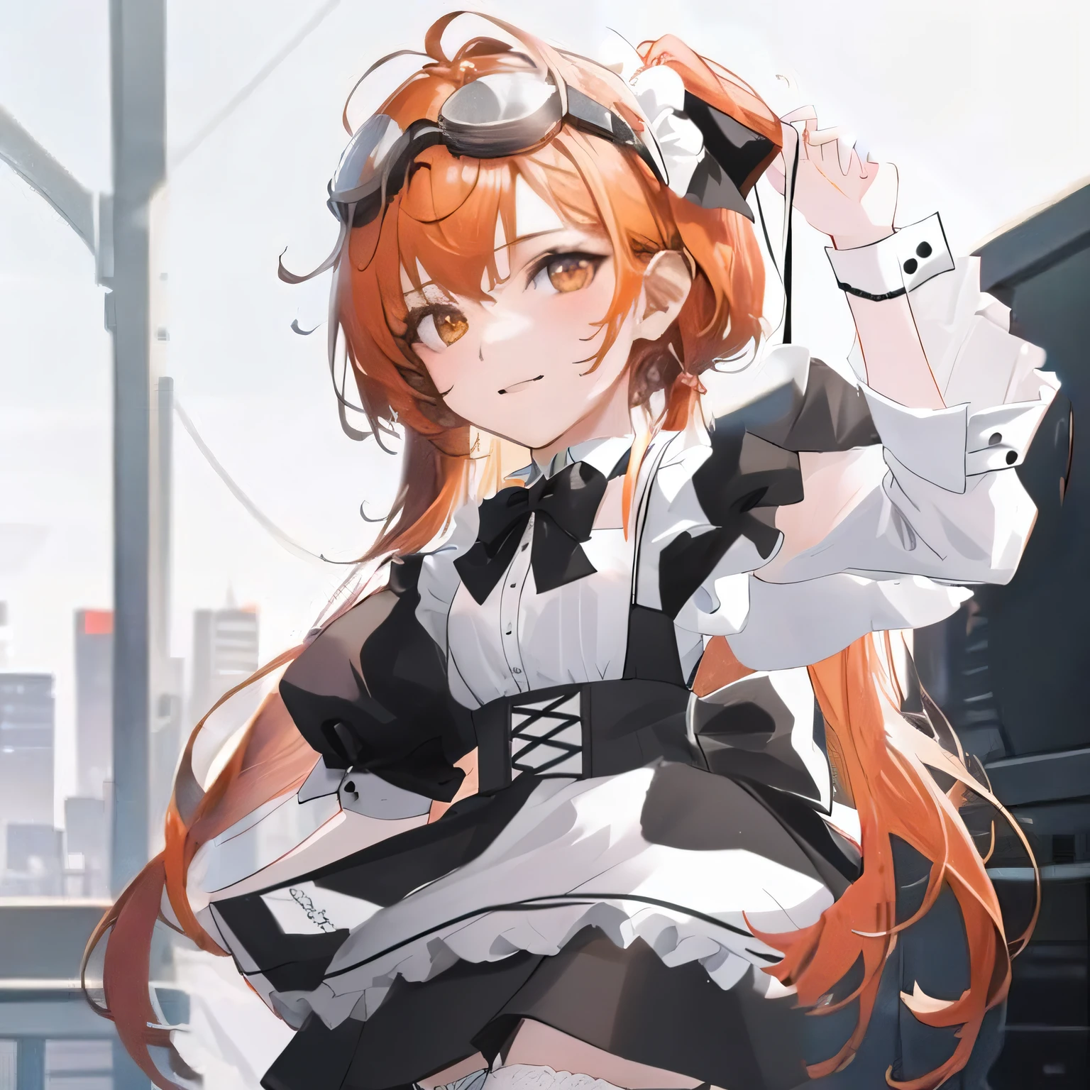 maid Outfit, maid clothes, black and white clothes, just black and white