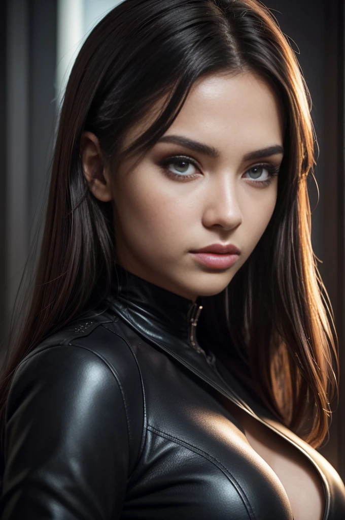 “best quality, masterpiece, ultra high res, (photorealistic:1.2), 1girl, (detailed face:1.2), (detailed eyes:1.2), (detailed hair:1.2), (detailed clothes:1.2), 4k, Black Widow costume” please note，prompt needs to be a whole paragraph，Don’t break it into multiple sentences。

This is a high-quality art painting of Black Widow theme。The subject of the picture is a girl，Wearing a Black Widow costume，It gives a powerful and mysterious feeling。Pictures are presented at the highest resolution possible，Every detail is clearly visible。

The details of the girl&#39;s face are extremely fine，she has beautiful eyes、bright brows and delicate lips。Her eyes are very detailed，Bright eyes，Thick eyelashes，Eyelashes and eyeshadow enhance the depth of the eyes。

The girl&#39;s hair is also very detailed，Every hair strand is clearly visible，reflect light。Her clothes are equally meticulous，Every texture and detail is clearly visible，The lights and shadows on the black garment give a realistic feel。

The entire picture is presented in a photorealistic style，Every detail comes to life。The colors are vivid and vivid，With some halo effects and deep tones，Enhances the atmosphere of the picture。

The picture uses appropriate lighting effects，Highlights the girl’s facial features and clothing，Adds a sense of three-dimensionality and layering to the entire picture。

This work is characterized by its superb craftsmanship、High quality images and realism to rank among artistic masterpieces。It really showcases the power and charisma of Black Widow，Giving people a feeling of shock and admiration。

This is a black widow themed one(photorealistic:1.2) 1girl masterpiece，She&#39;s wearing a black widow costume，Every detail is drawn with meticulous attention to detail。The picture is presented in the highest quality 4k ultra-high resolution，It gives a realistic feeling。

Be aware of：The above is a typical prompt，You can add more reasonable details if needed。Remember not to use inappropriate adjectives and