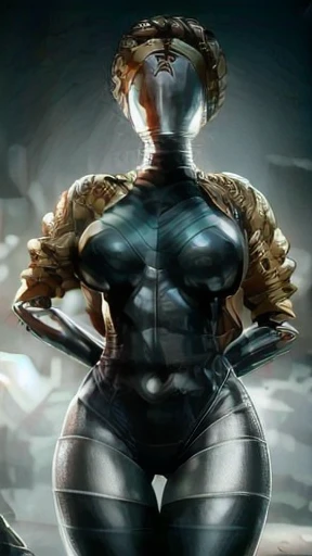AtomicW, atomivtwins, HQ 8K anime art, perfect HD quality, Best quality, 2 robots, round breasts, huge breasts, cleavage, breasts,