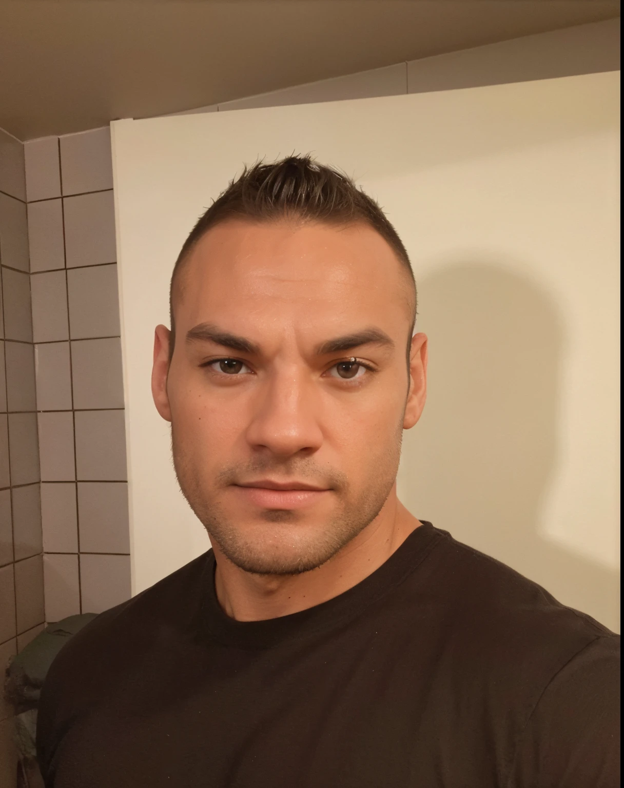 Create a muscular avatar using this photo