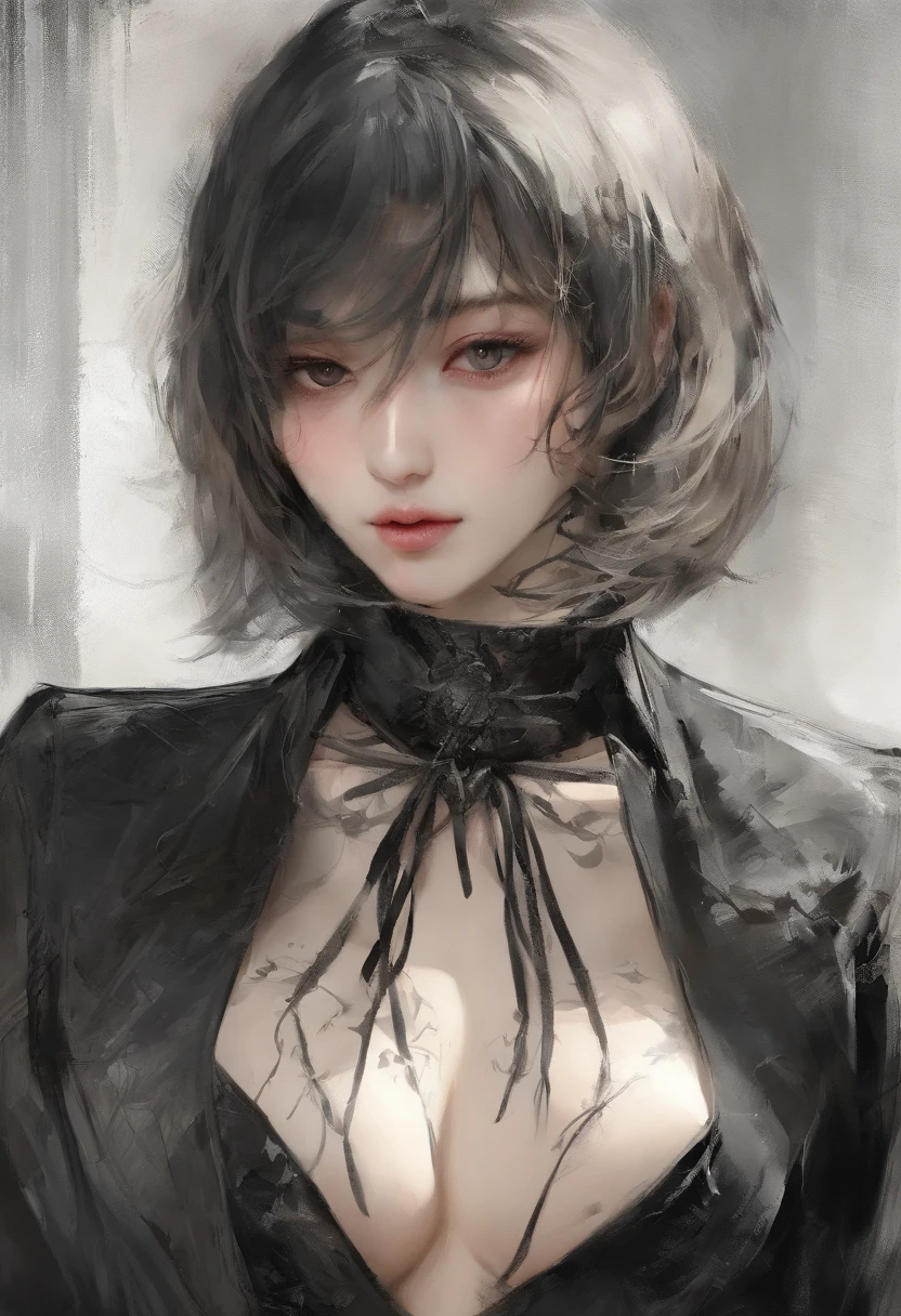 Black corset,束缚、(in prison cell)、full bodyesbian、((top-quality、8k、masterpiece:1.3))、Crisp focus:1.2、Beautiful woman with perfect body shape:1.4、Slender abs:1.2、((layers-Cut、huge tit:1.2))、(Sateen、Street:1.2)、a wet body:1.5、Highly detailed facial and skin texture、A detailed eye、Bery short hair,BDSM,slave,rubber