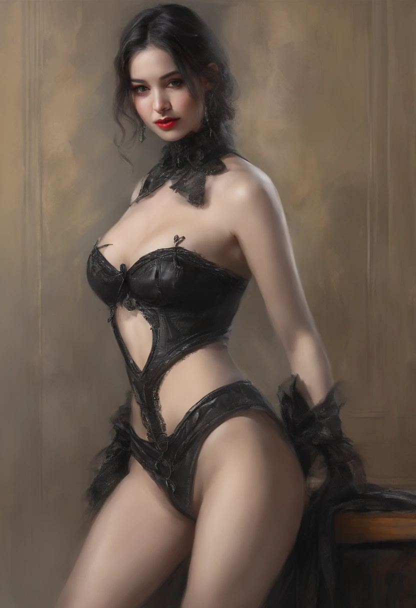 Black corset,束缚、(in a prison cell)、full body Esbian、((top-quality、8K、masterpiece:1.3))、Crisp focus:1.2、Beautiful woman with perfect body shape:1.4、Slender Abs:1.2、((layers-Cut、Colossal tits:1.2))、(Sateen、Street:1.2)、a wet body:1.5、Highly detailed facial and skin texture、A detailed eye、Bery short hair,BDSM,Slave,rubber
