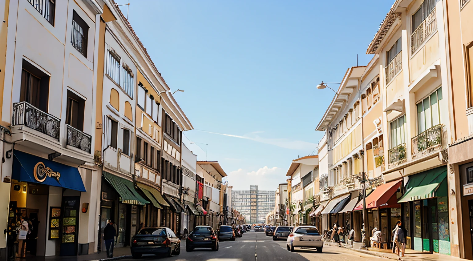 centro comercial em varios andares