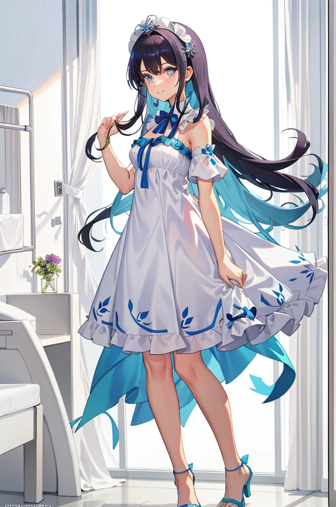 nudez，uma menina da beleza，roupas de banho