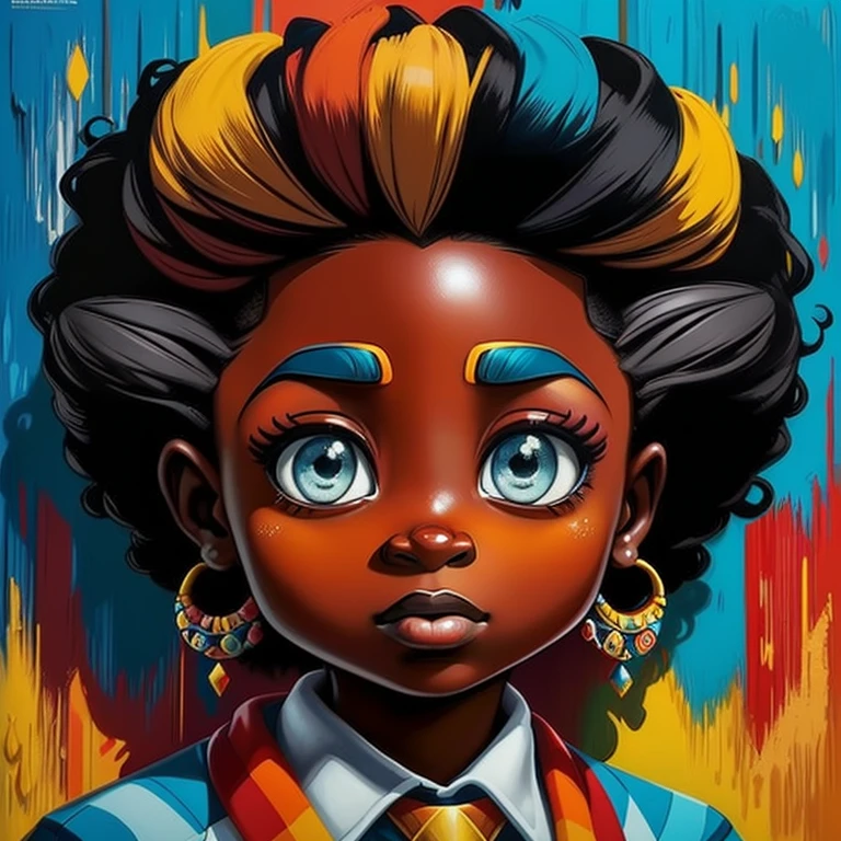 ((|) O personagem Pica-Pau (pica-pau lenhoso, de Walter Lantz) stylized identical to 1940 |)), acolchoamento ,multidimensional geometric wall PORTRAIT, arte, Chibi, pele negra,
Yang016K, lindo,(( Predominant red coloration ,azul e branco))
Primary works, qualidade superior, melhor qualidade, Arte Oficial, Beautiful and Aesthetic,), Eduardo Kobra acolchoamento ,multidimensional geometric wall PORTRAIT, arte, chibo, pele negra, detalhes