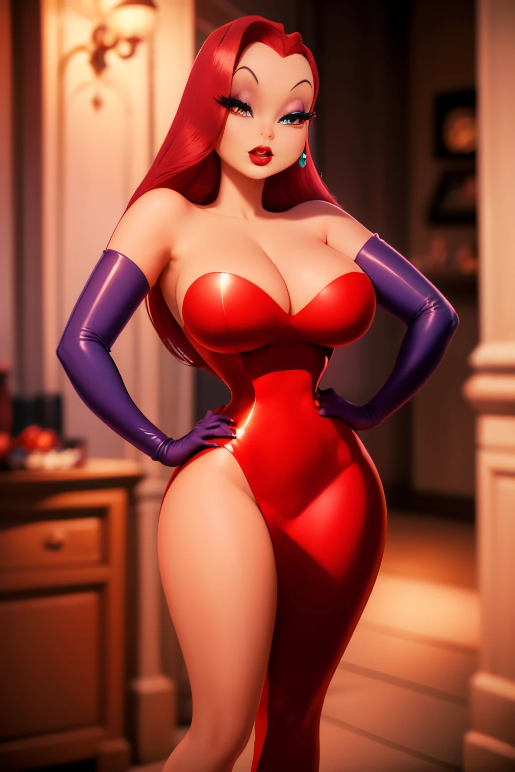 Masterpiece, hd, full detailed,, !(jessica rabbit perfect sexy cartoon)