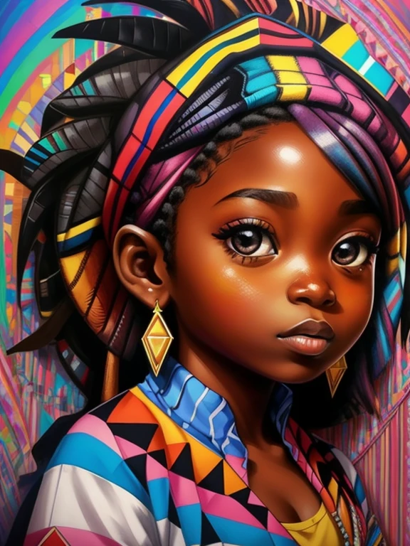 (Borboleta),  Eduardo Kobra acolchoamento ,multidimensional geometric PORTRAIT wall, arte, chibi, pele negra, 
yang08k, lindo, colorido,
obras-primas, qualidade superior, melhor qualidade, arte oficial, beautiful and aesthetic,