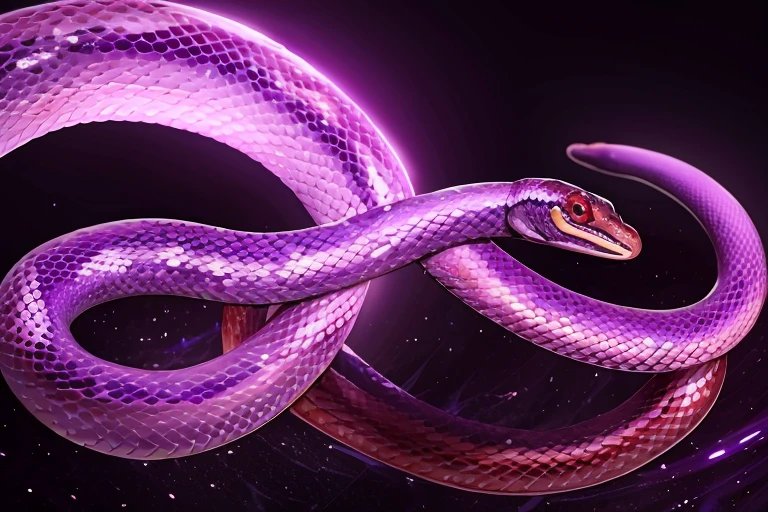 purple flame snake