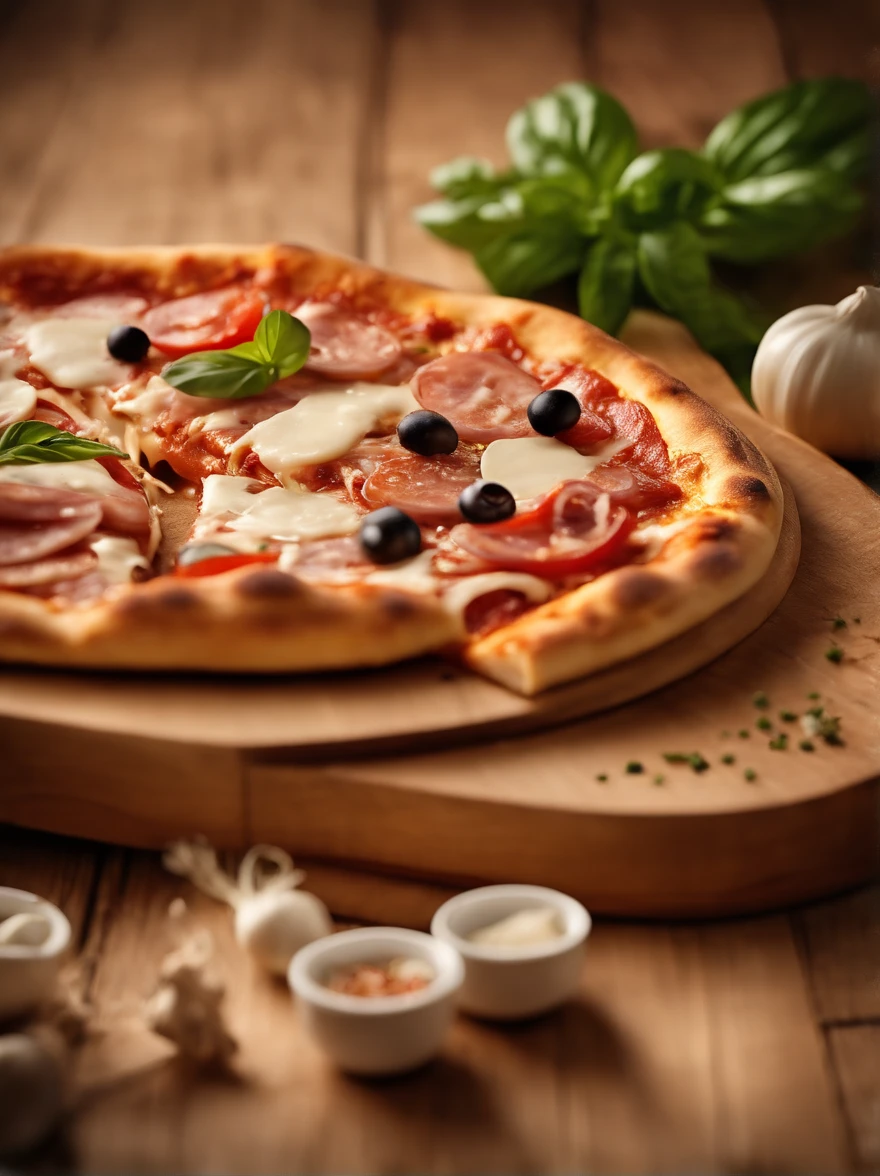 (a slice of pizza:1.5),high-quality ingredients,thin crust,cheese melting,delicious toppings,freshly baked,aromatic,appetizing,irresistible,crispy,grease-free,bursting with flavors,mouthwatering,cheesy goodness,savory,juicy,tasty,hot out of the oven,perfectly cooked,thinly sliced,generous portion,sizeable,snack-sized,fulfilling,bitesized,tempting,irresistible aroma,delectable,indulgent,pleasing texture,satisfying,gastronomic delight,homemade,hand-tossed,classic combination,traditional recipe,authentic taste,flavorful,party favorite,iconic,all-time favorite,unforgettable culinary experience,irresistible temptation,food paradise,ultimate pizza experience,cheese lover's dream.