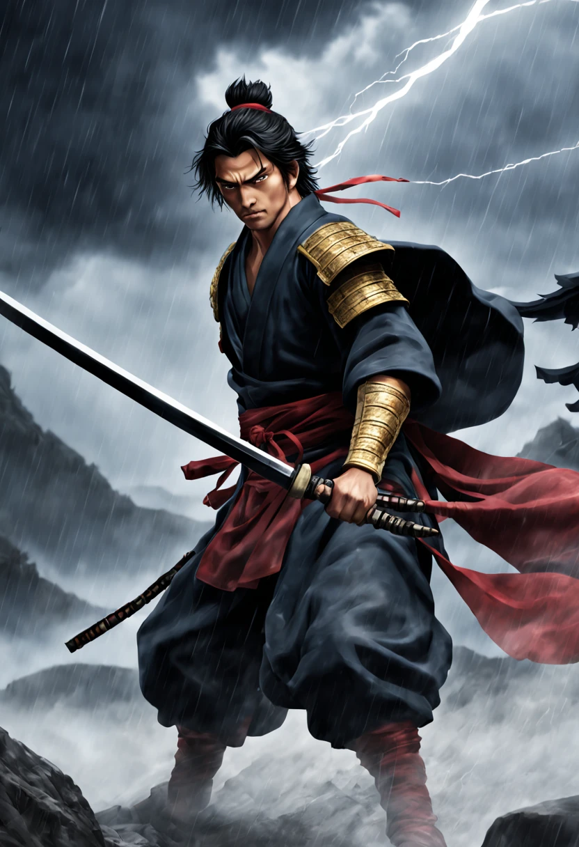 Akira, um guerreiro samurai, is enveloped by a temporal storm that throws him through different historical periods. Em cada era, he absorbs unique combat techniques and ancient wisdom. As your temporal journey progresses, Akira understands his role as a keeper of time, protecting timelines from harmful distortions. Your katana cuts through the temporal tissue, restoring order to the chaotic dance of the ages.