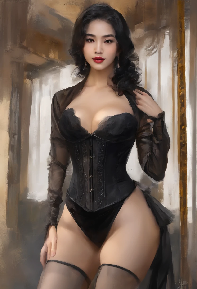 Black corset,束缚、(A room in a hotel)、full body Esbian、((top-quality、8K、​masterpiece:1.3))、Crisp focus:1.2、Beautiful woman with perfect body shape:1.4、Slender Abs:1.2、((layers-Cut、Colossal tits:1.2))、(Sateen、Street:1.2)、a wet body:1.5、Highly detailed facial and skin texture、A detailed eye、Bery short hair,BD ticker again,Slave,rubber、A dark-haired、Provocative poses and facial expressions,japanes:1.9