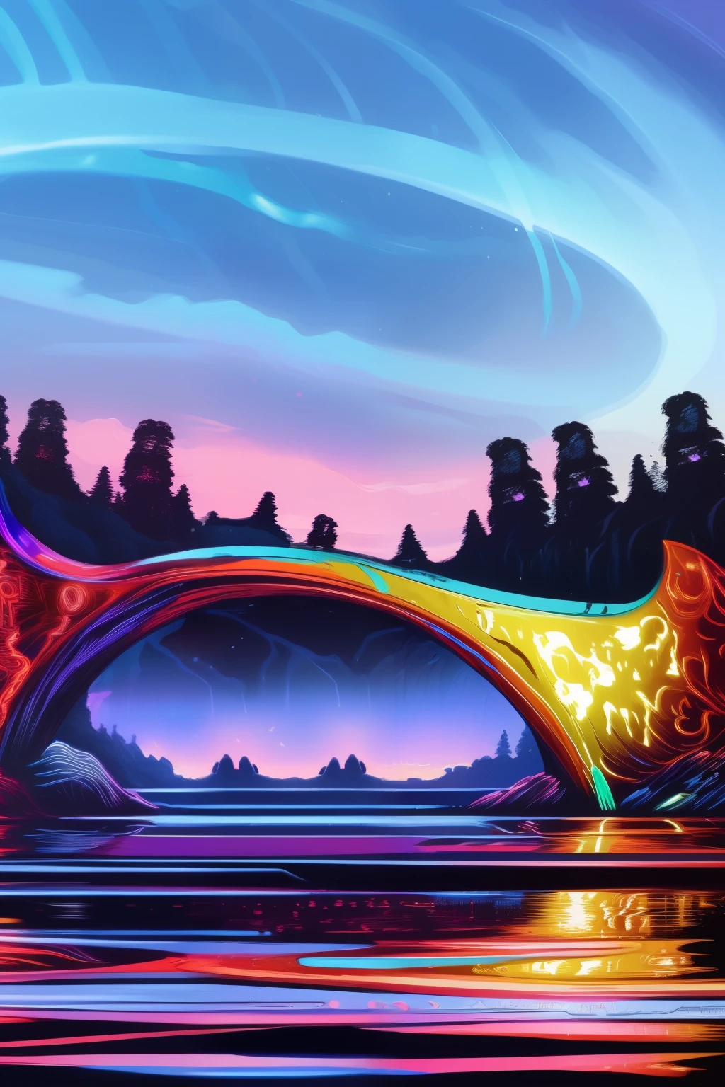 (bioluminescence, neon light), clean design, splash of colorful paint, , contour, ((white background)) , hyperdetailed intricately detailed , fantastical, intricate detail, splash screen, complementary colors, sci-fi fantasy concept art, 8k resolution, masterpiece, oil painting, heavy strokes, paint dripping rz-passage rzminjourney