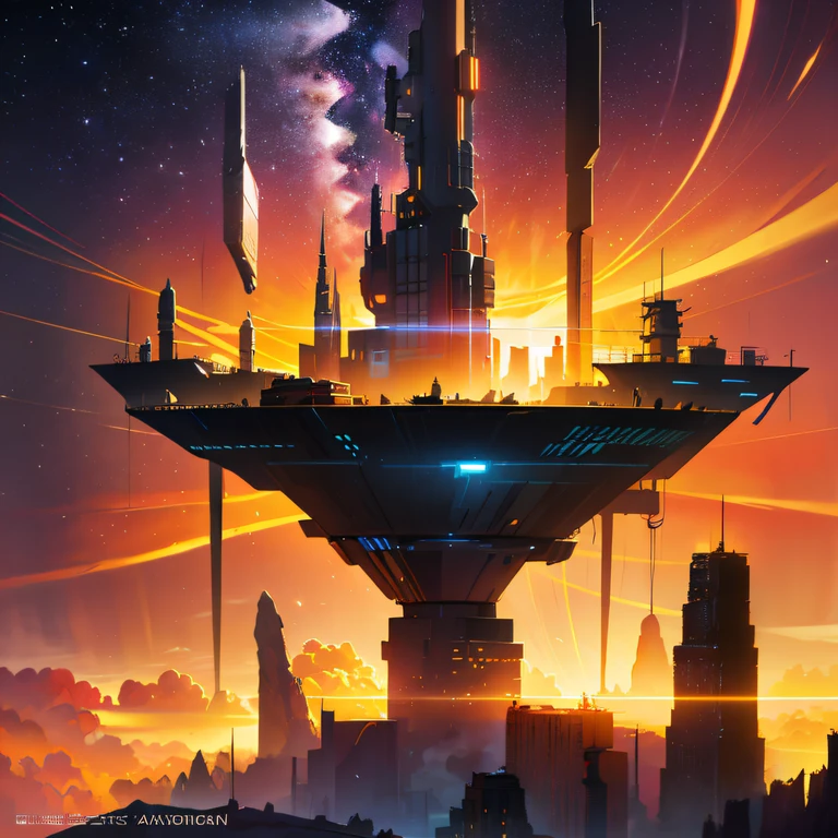 he Great Rift Valley region of the Martian Mo River alluvial plain，Rock Sugar Onyx nuclear-powered command gunboat Black Gold Cruiser Tower Snow Red Marble Glow Space Station 1:3 Models，starrysky，Cyberpunk art of a，Rembrandt light，Detail portrayal，macro shot，surface reflection，high definition detail，Dingdall effect，Light and shadow intensification，The light shines，particle fx，3D modeling，Surface reflected light，detail-rich，The texture is delicate，Strong visual impact，Hyper-detailing，A high resolution，high saturated，Ray traching，Light and shadow effects，16K smooth，A high resolution