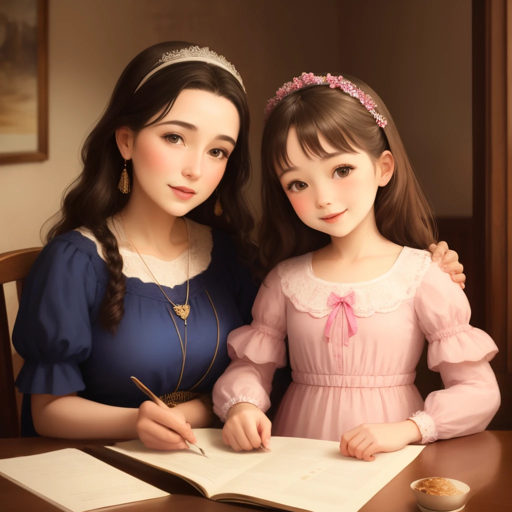 Paí and daughter