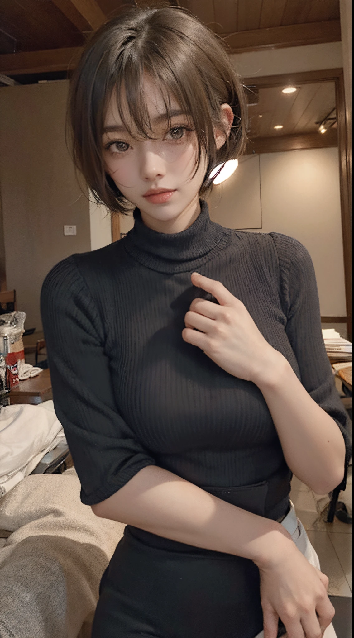 short-hair,Wolfcut,