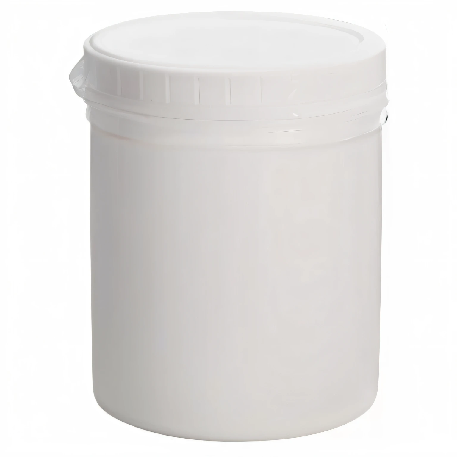 a plastic jar