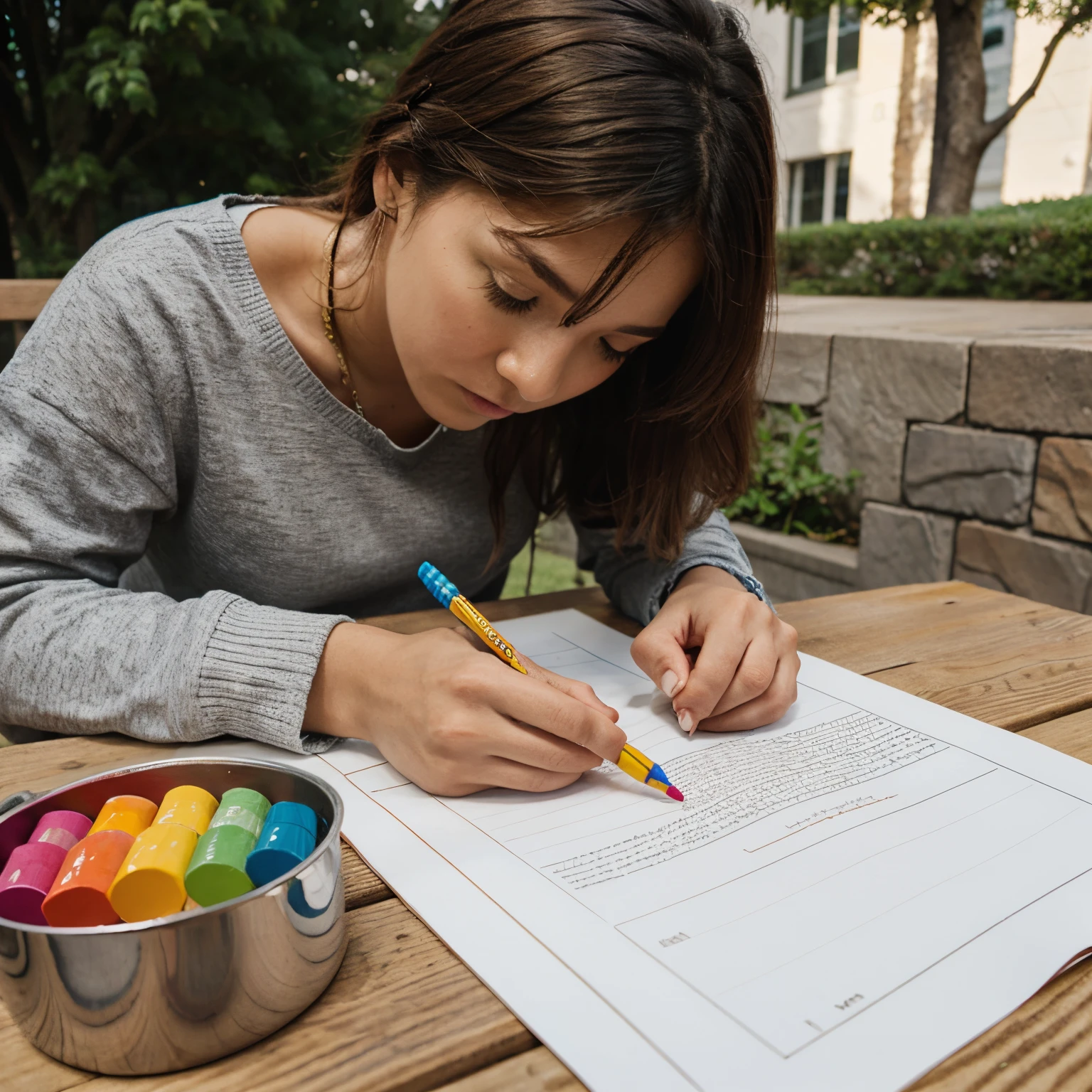 Coloring outside the lines