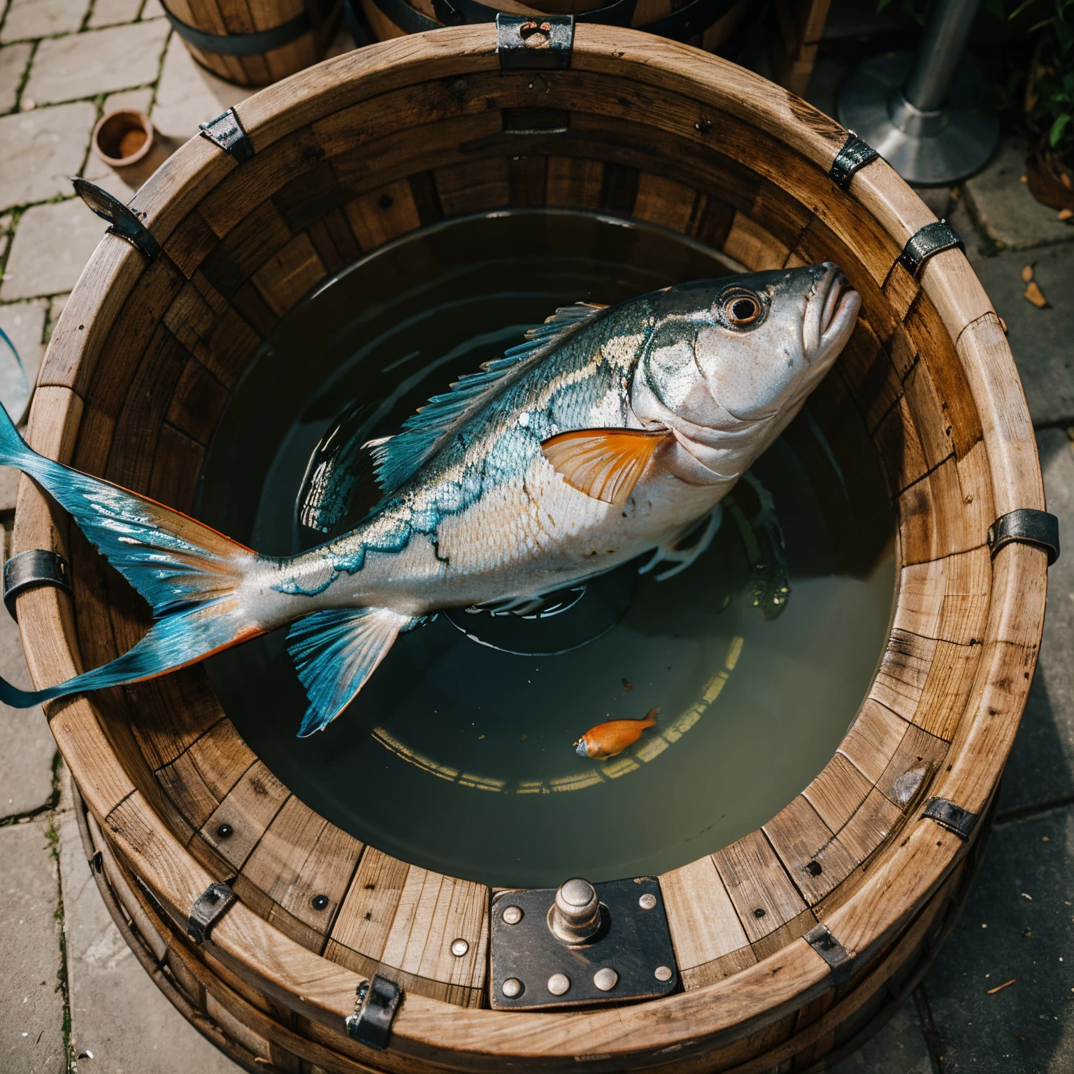 Fish in a barrel