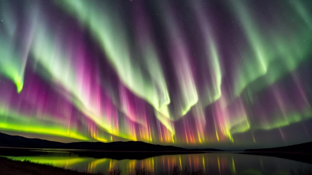 beautiful aurora photo