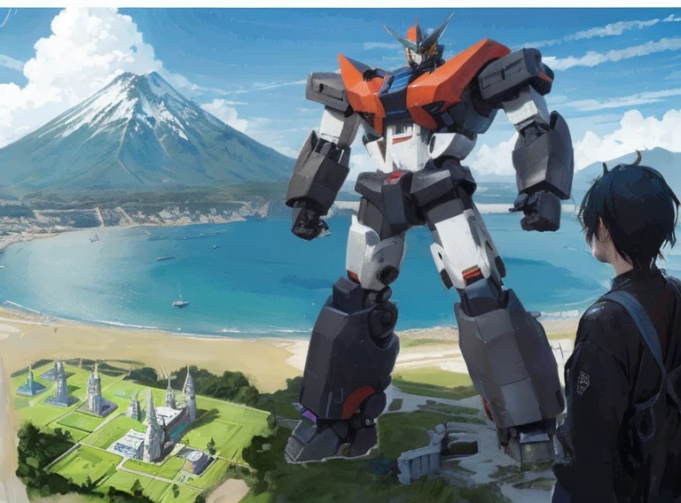 Kurogane's Castle Towering in the Sky Super Robot Mazinger Zest
