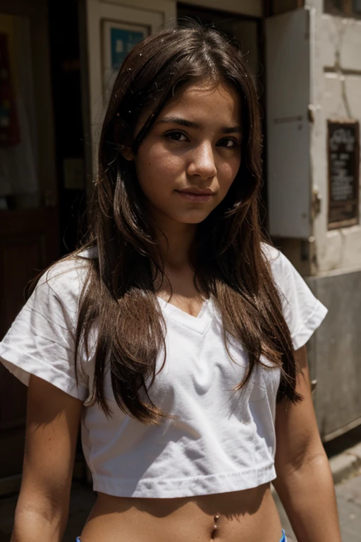 a portrait of a girl from Argentina