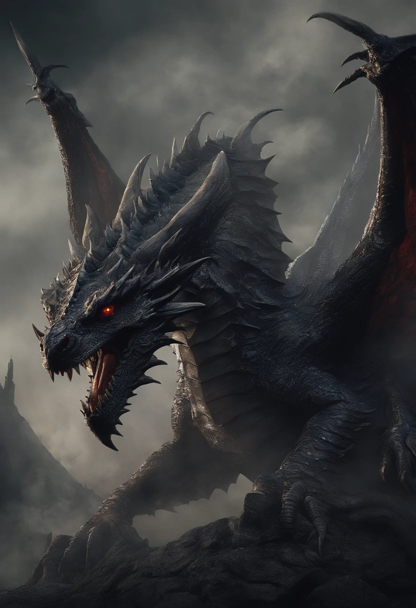 (Dragon celestial dorado) con (ojos penetrantes de color rojo),primer plano soltando (fuego de sangre) por la nariz,escamas bulumetricas,alta calidad,8k,muchos detalles,paticulas de fuego,alas,4patas,garraz manchadas,oro,peligro,fuego,dientes filosos,dragon gigante,colosal,amenazante,imponente,escamas azules