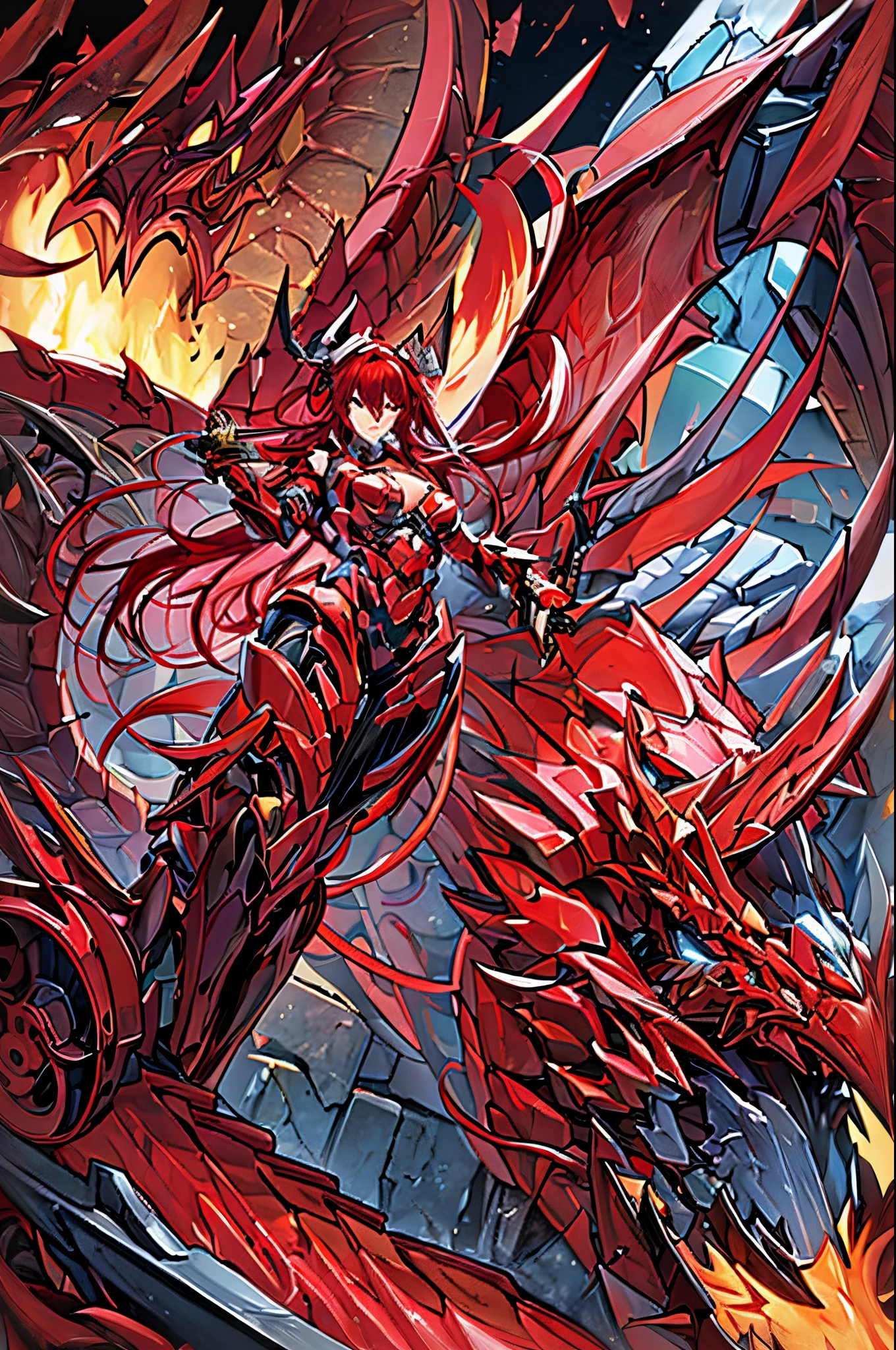 red steel dragon