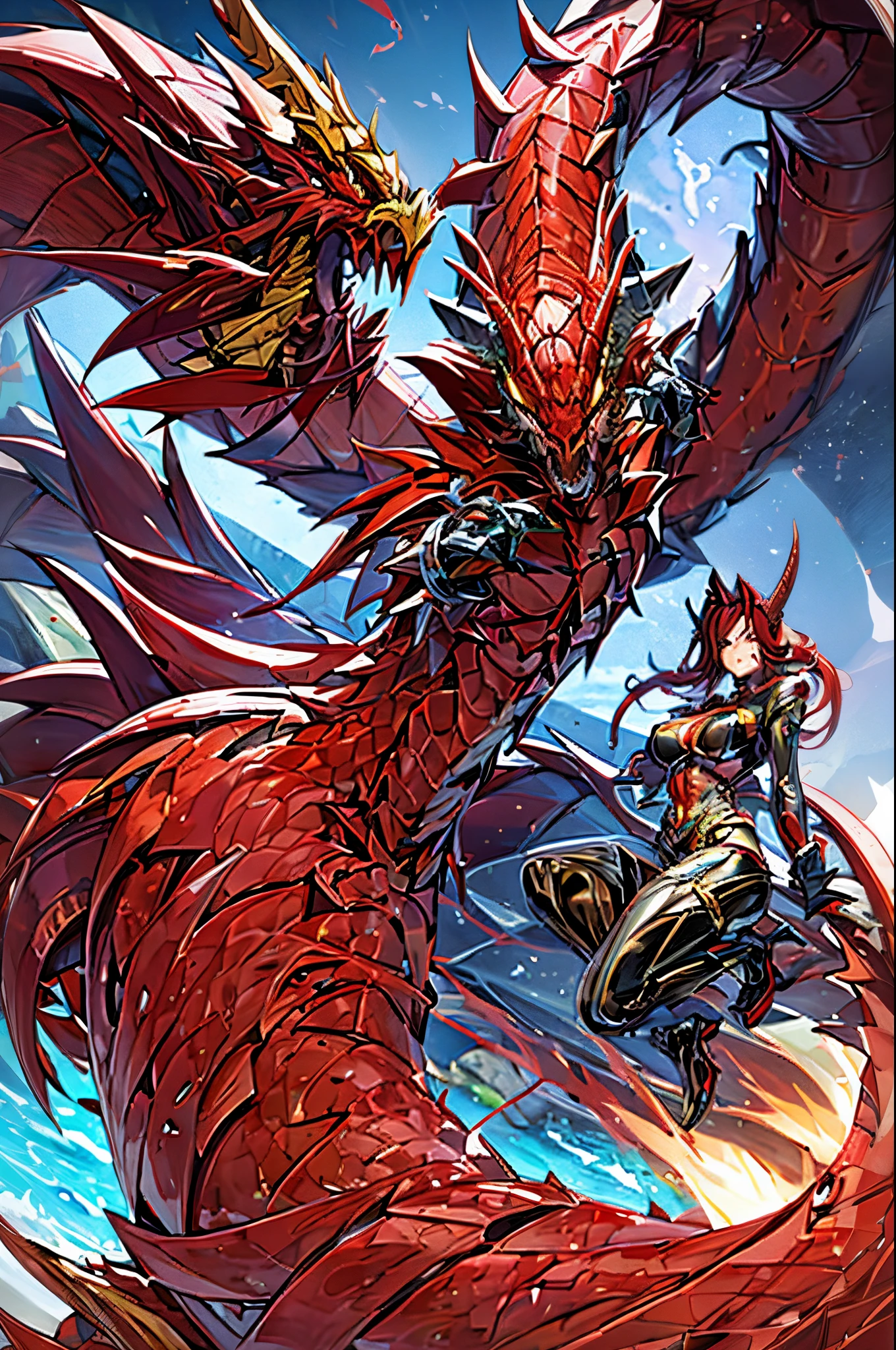 red steel dragon