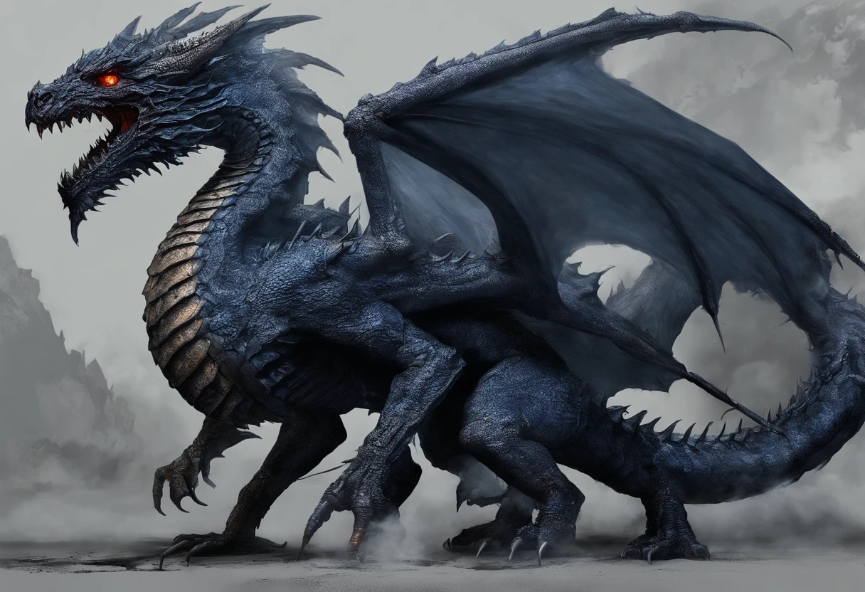 Ventisca,Mundo de hielo,(Golden Sky Dragon) CON (penetrantes ojos rojos),Primer plano soltar (Sangre y fuego) Por la nariz,Escamas de pecho,cuerpo completosbian,Alta calidad,8k,Muchos detalles,Lechuga de fuego,ay,4 patas,Garras manchadas,Oros,Peligros,Fuegos,dientes afilados,big dragon,inmensidad,amenazador,imponente,Escalas azules