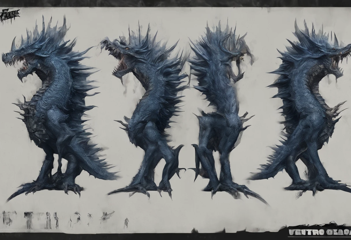 Ventisca,Mundo de hielo,(Golden Sky Dragon) CON (penetrantes ojos rojos),Primer plano soltar (Sangre y fuego) Por la nariz,Escamas de pecho,cuerpo completosbian,Alta calidad,8k,Muchos detalles,Lechuga de fuego,ay,4 patas,Garras manchadas,Oros,Peligros,Fuegos,dientes afilados,big dragon,inmensidad,amenazador,imponente,Escalas azules