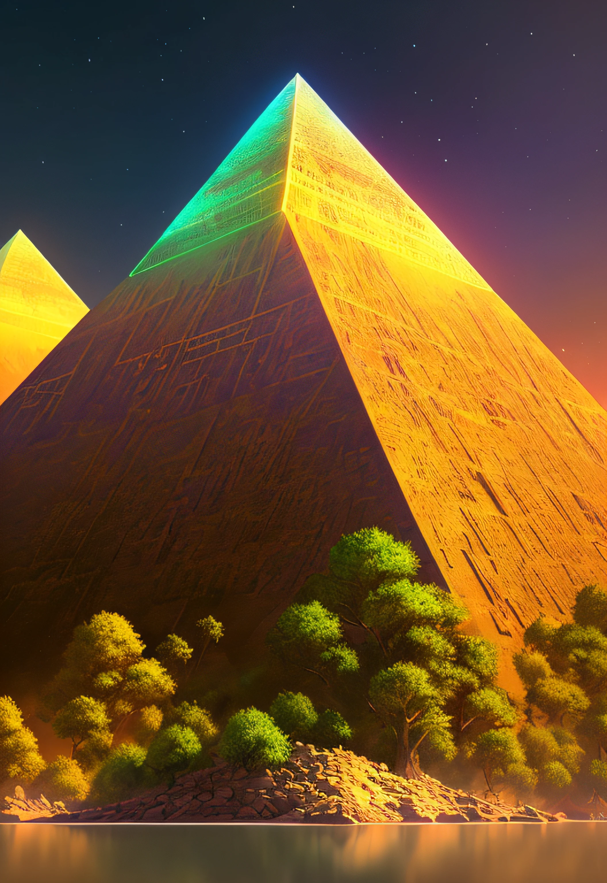 (Best Quality,4K,8K,hight resolution,masutepiece:1.2),Ultra-detailed,(Realistic,Photorealistic,Photorealsitic:1.37),
inlay,Strange geometry,confusing,Multidimensional,Unusual shape,Romantic Nebula,Chaos Cube Stacking Inlay,darkly,Destroyed planet,melted,The shape of the pyramid maze,Portrait,landscape,Concept Artist,Vivid colors,Warm tones,Soft lighting