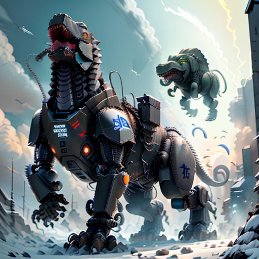 diesel pankai、Dinosaur、military robot body parts、tyrannosaurus rex