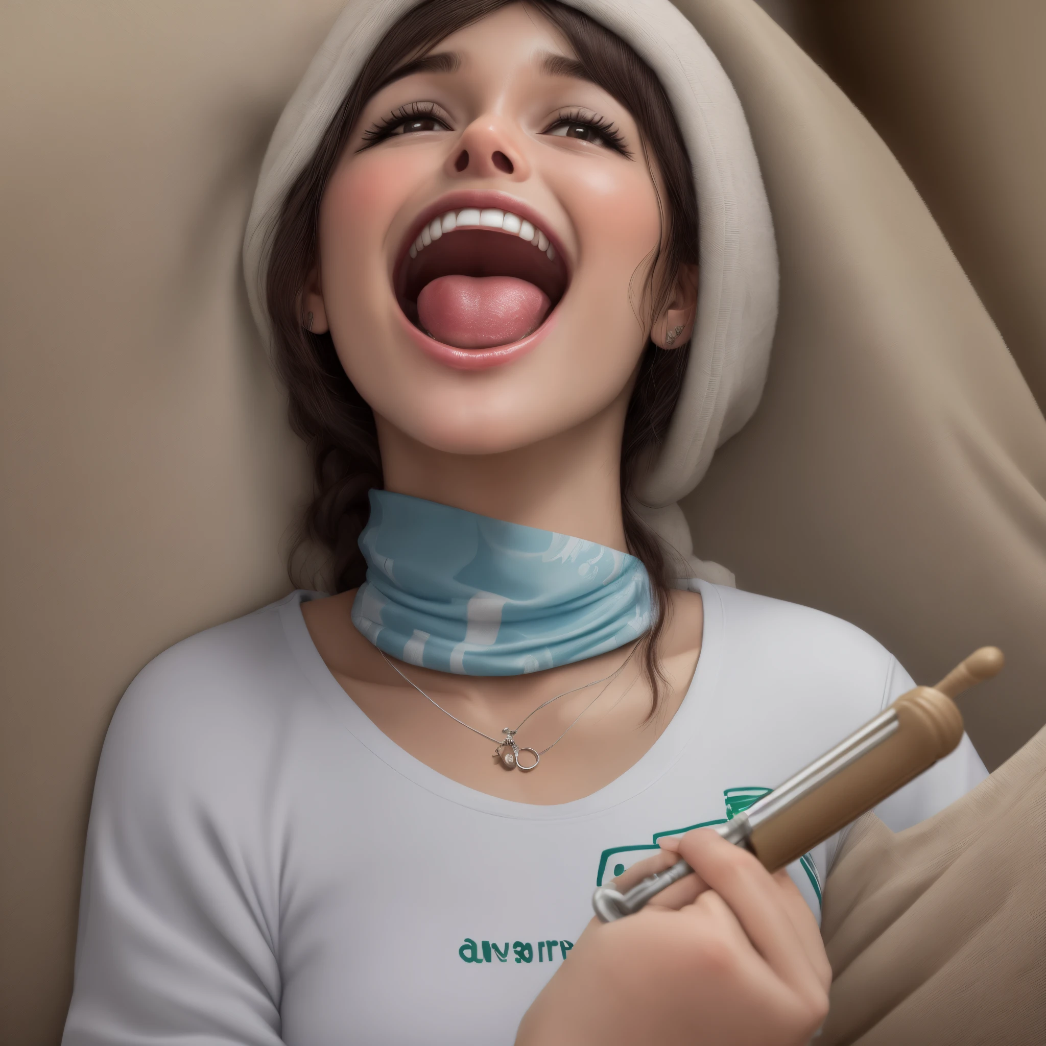 Novinha fazendo oral