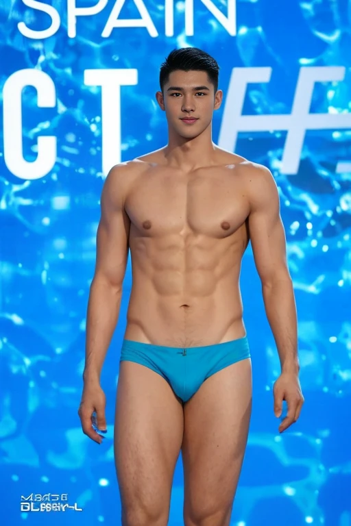 Boy Arafade in hip white boxer shorts, full-body-shot, Quiv haircut, look at camera, face detail, manly, charming, masculine, , Pool Background, sexy pose, Manaice Sex, perfect anatomy, Symmetrical body, 19-year-old Asian boy, Shirtless :: high-detail, asian, sexualized, Interesting Little Body Six Pack, Realistic, Human skin, Short hairstyles, Handsome chin, Shirtless, handsome, attractive, Sexy Boys, pubic hair, masculine, Sexual appeal, Human skin, (eye contact), No gay, handsome, attractive, Short hips, bulge, big and hard.