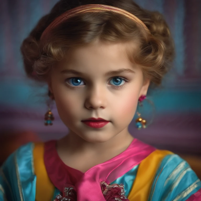 She is a  of the 80s and dresses as if it is 1984.,original,She is a childhe 80s and dresses as if it is 1984., female,face,photo