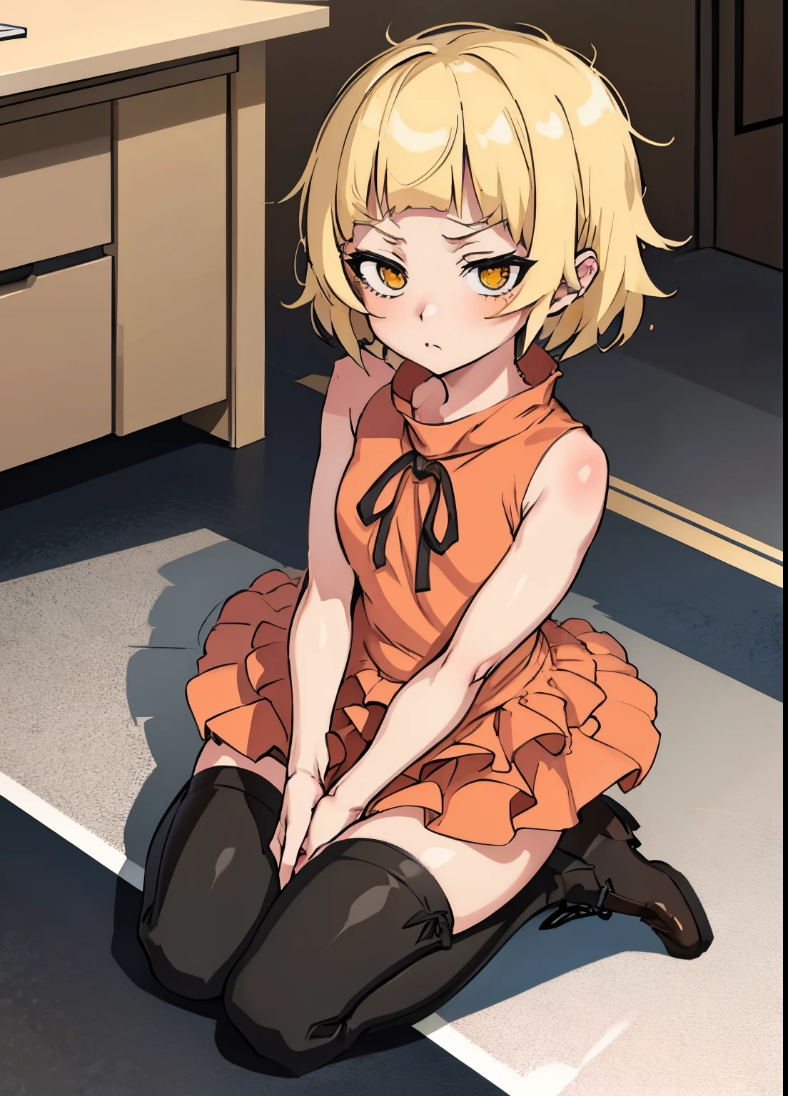 high-detailed, 1 girl, full body, shinobuLo,