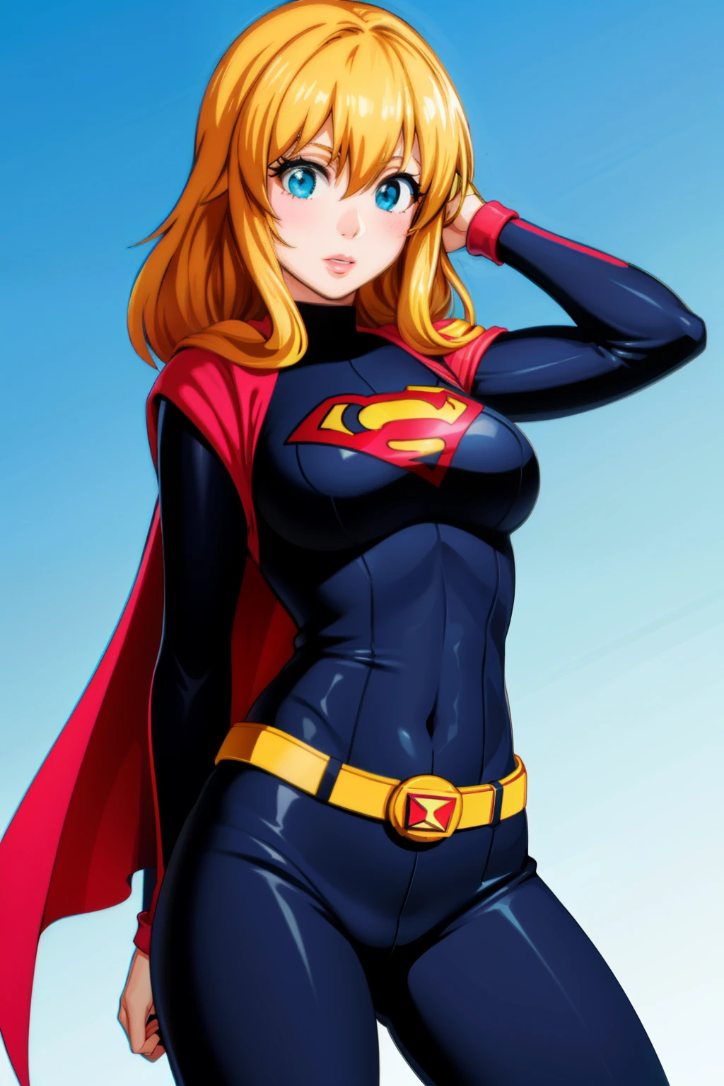 Cute girl , superhero , Superhero girl , Tight fitting clothes