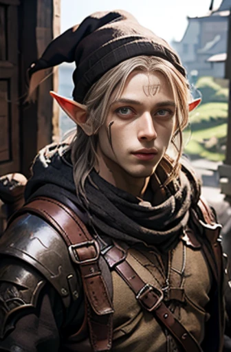 Handsome men ,RPG gnome、Sanpaku eyes