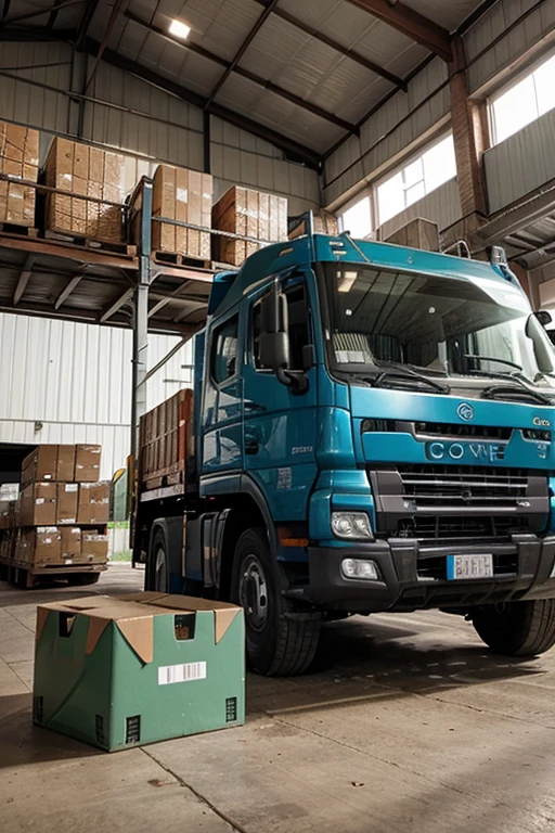 ware house, cointainer car, logistics