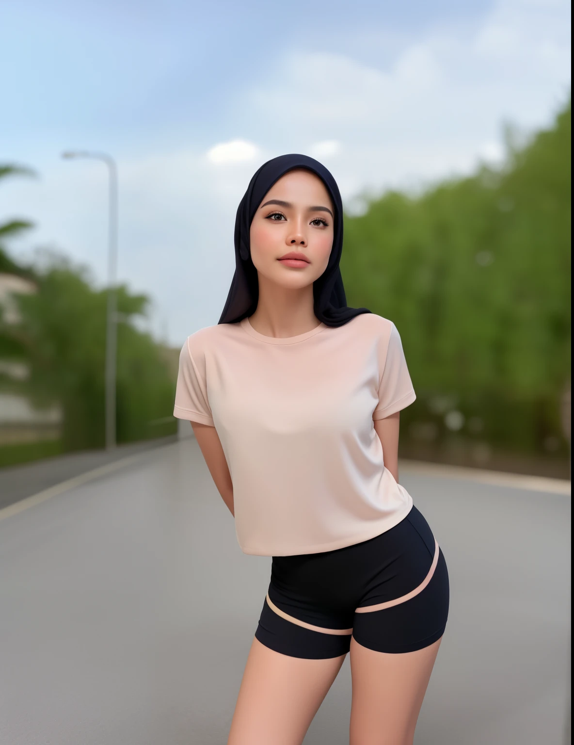 malay girl wearing hijab, beautifull hand, perfect hand, realistic hand, malay girl wearing hijab, 48 Years Old beautiful woman. ((lace bra and panties)),(bigger boobs),((look down at the camera and open mounth closed eyes))., Emphasize ass, biggerchest, big Nipple, de pele branca, bigger breasts thin waist, mexico-style street, Hyper-Realism, Cinematic lighting, depth of fields, From below, vanishing point, F/2.8, Anatomically correct, Textured skin, Super Detail, awardwinning, Best Quality, hight resolution, wearing pastel blue underwear, bra and panties only, hospital ward background, spread leg open, RAW photo, best quality, masterpiece, high detail RAW color photo, malay girl, professional photograph, (realistic, photorealistic:1.37), (high detailed skin:1.2), high resolution, beautiful detailed eyes, dramatic lighting, cinematic lighting, back light, professional lighting, detailed skin texture, insane details, intricate details, accent lighting, soft volumetric light, bokeh, (dramatic light:1.2), (neutral colors:1.3), cross process,