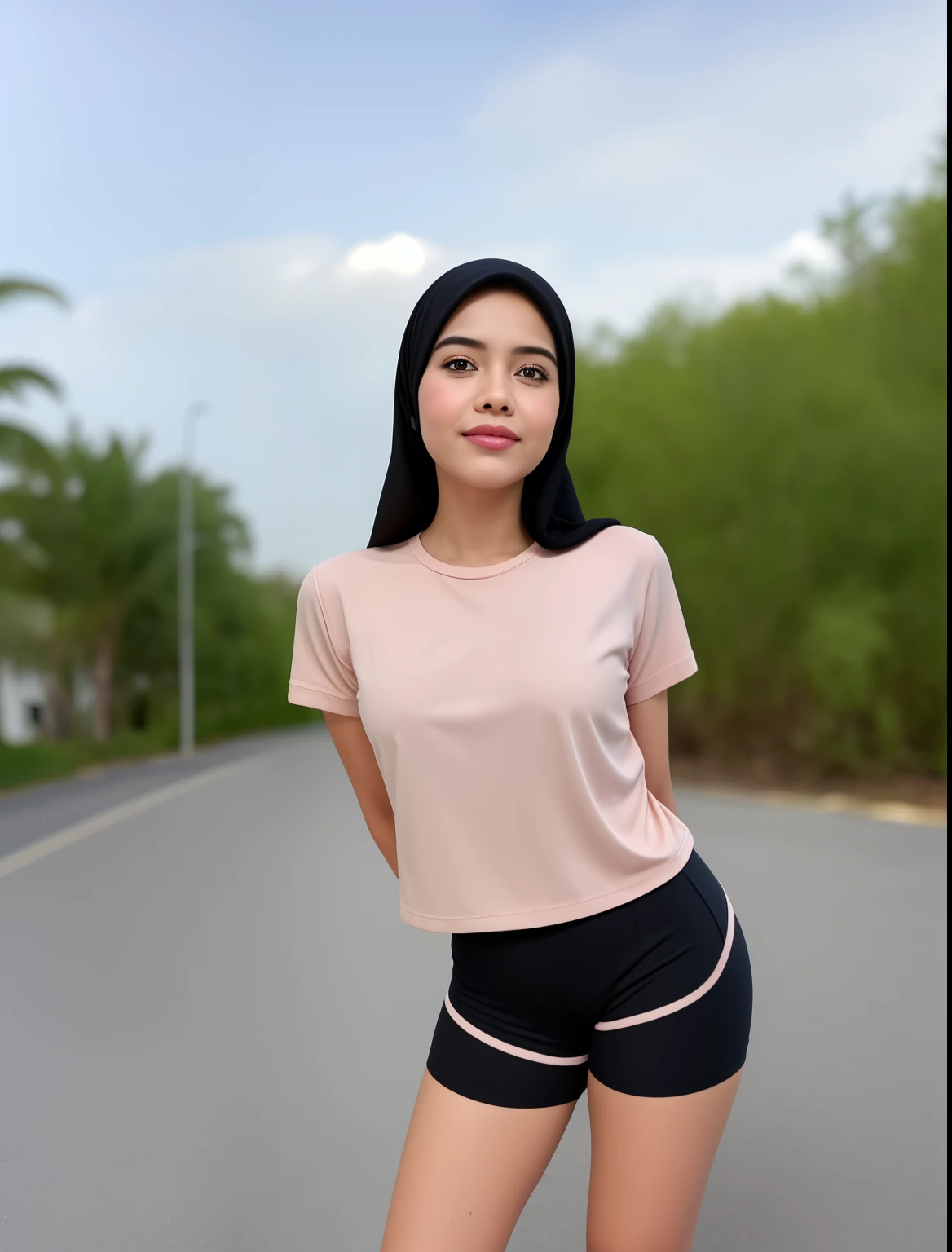 malay girl wearing hijab, beautifull hand, perfect hand, realistic hand, malay girl wearing hijab, 48 Years Old beautiful woman. ((lace bra and panties)),(bigger boobs),((look down at the camera and open mounth closed eyes))., Emphasize ass, biggerchest, big Nipple, de pele branca, bigger breasts thin waist, mexico-style street, Hyper-Realism, Cinematic lighting, depth of fields, From below, vanishing point, F/2.8, Anatomically correct, Textured skin, Super Detail, awardwinning, Best Quality, hight resolution, wearing pastel blue underwear, bra and panties only, hospital ward background, spread leg open, RAW photo, best quality, masterpiece, high detail RAW color photo, malay girl, professional photograph, (realistic, photorealistic:1.37), (high detailed skin:1.2), high resolution, beautiful detailed eyes, dramatic lighting, cinematic lighting, back light, professional lighting, detailed skin texture, insane details, intricate details, accent lighting, soft volumetric light, bokeh, (dramatic light:1.2), (neutral colors:1.3), cross process,