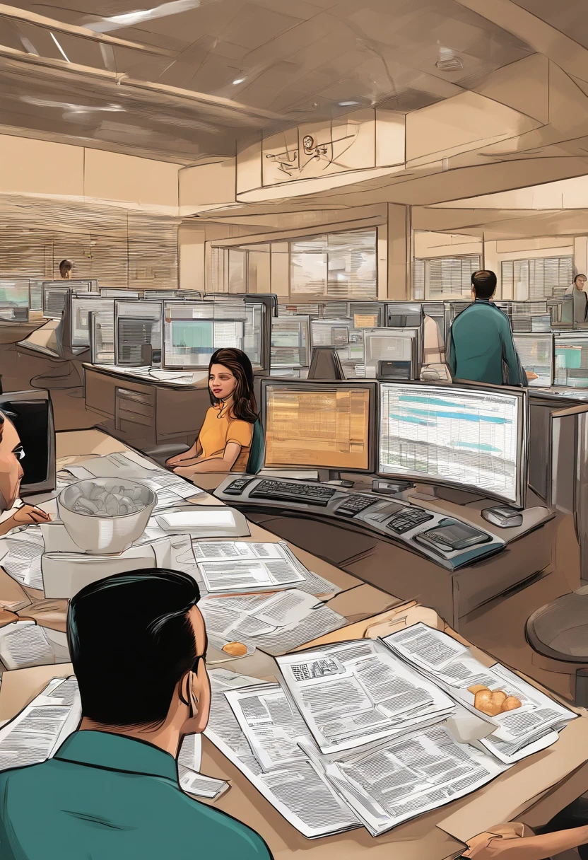 It was a scene where the stock price skyrocketed.. In this picture, Including a cute character who is being targeted by someone named Ton Pin.. In addition, It shows the rapid increase in short selling and the cumulative effect.. A story that redefines stock investment. The downtrend is successful. Reading the newspaper, Tuk is looking at the balance sheet, Uad is ordering food, Eid turns on the computer, everyone is making investment decisions in the securities trading room by looking at stock graphs.