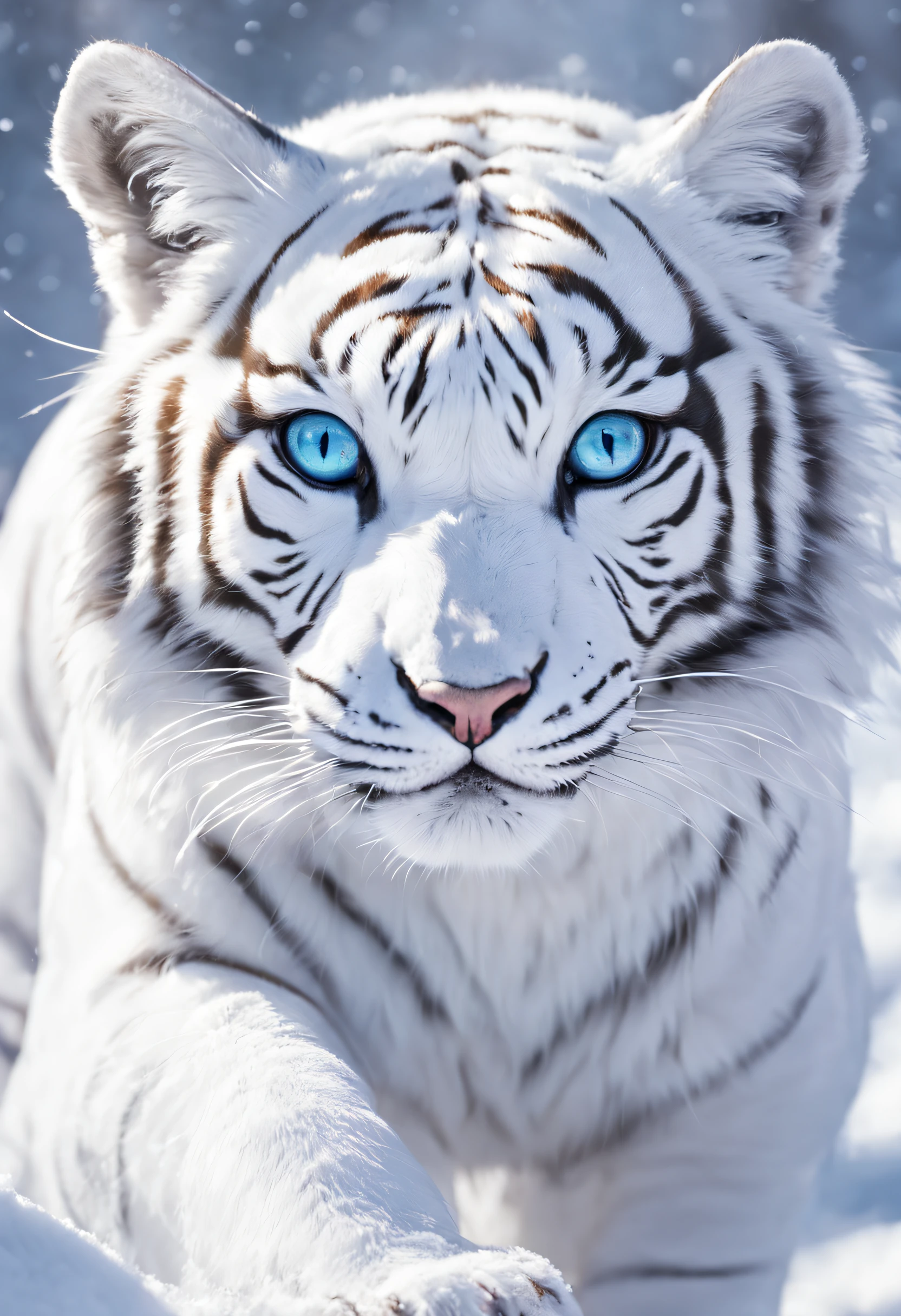 Product design，Poster design，（Little White Tiger Creative Mountaineering Watch），