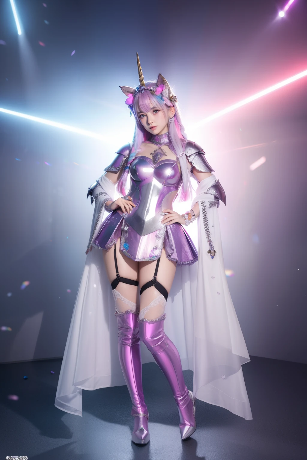 high quality, masterpiece, Very detailed, 8k, A beautiful 13 year old Japanese girl:1.5, Small face, blunt bangs, Breast Augmentation Surgery, (A gorgeous pink magical girl heroine costume:1.5), He has a large metal helmet on his head that covers his hair and eyes., tube, wire, She gets electrocuted, brainwashing、 height:167cm