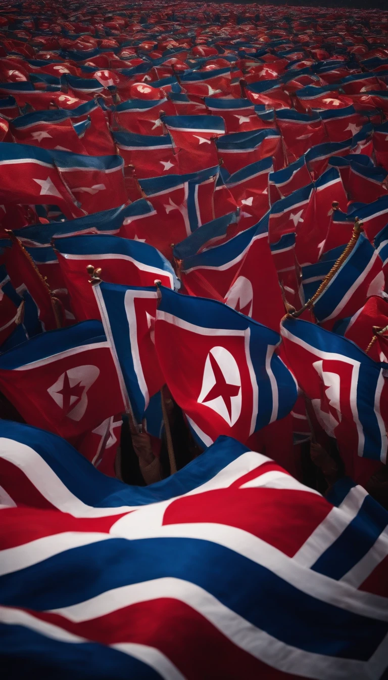 North Korea flag