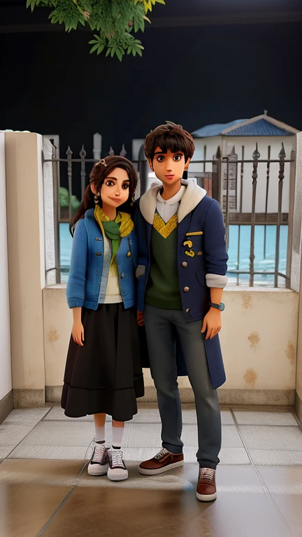 Casal qualidade alta